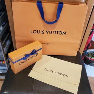 Louis Vuitton Shopping Bag, Box, & Dust Bags